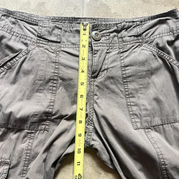 Vtg Y2K SO Wear It Declare It Cargo Capri Pants Low Rise Grunge Skater Outdoor - Picture 6 of 8